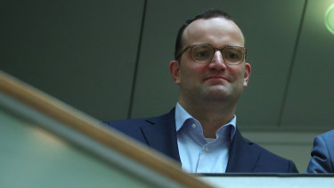 Germany's health minister Jens Spahn.