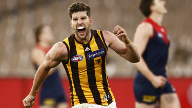 Luke Breust opted to remain at Hawthorn.