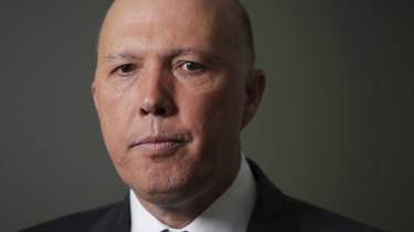Home Affairs Minister Peter Dutton