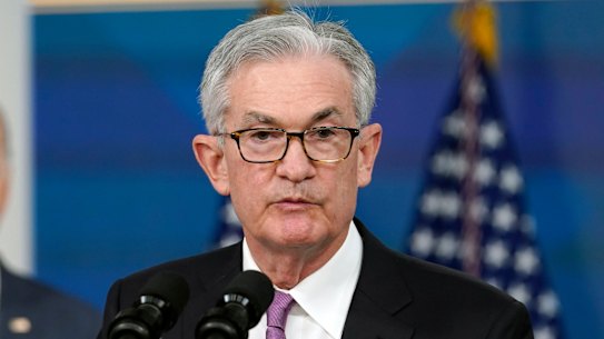 Fed chairman Jerome Powell testifies before a Senate committee this week as part of the nomination process that awarded Mr Powell a second term as chairman.