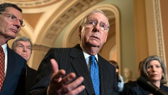 Senate Majority Leader Senator Mitch McConnell made some minor concessions to Democratic demands regarding Donald Trump's Senate impeachment trial. 
