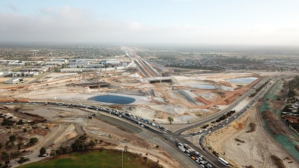 Omega was sub-contracted to building bridges on the state government's Northlink WA project