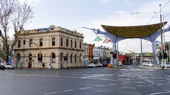 The former State Savings Bank building at 231 Victoria Street – the site of the proposed rooming house which was rejected by Yarra City Council.