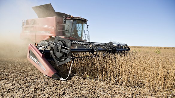 Soybeans are the biggest US agricultural export to China.