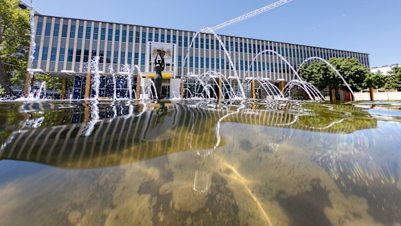 The ACT Legislative Assembly. All three parties helped to pass laws creating a new integrity commission last year. 