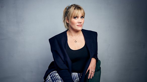 Writer/director Emerald Fennell, nominated for a Golden Globe for her film Promising Young Woman.