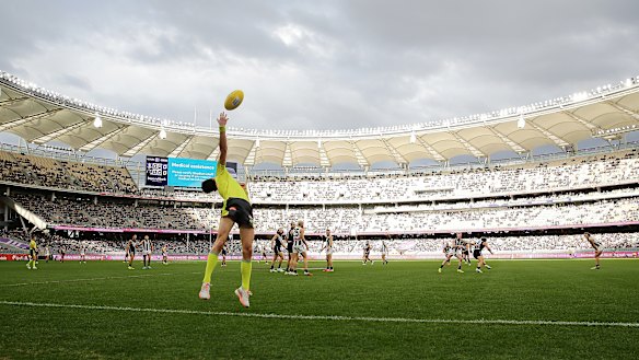 Optus Stadium’s 60,000-seat capacity would be full for any Grand Final match-up in 2021.
