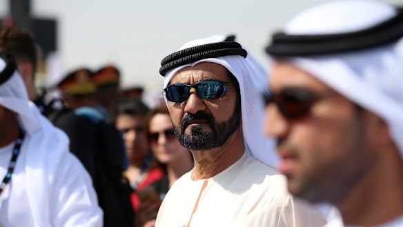 Sheikh Mohammed bin Rashid Al Maktoum, the ruler of Dubai.
