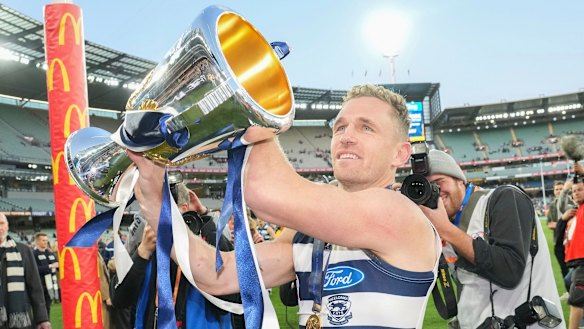 Cats premiership captain Joel Selwood.