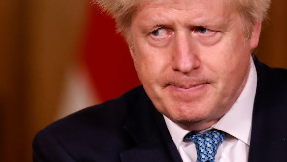 British PM Boris Johnson speaks after a string of countries banned travellers and all but unaccompanied freight arriving from the UK.