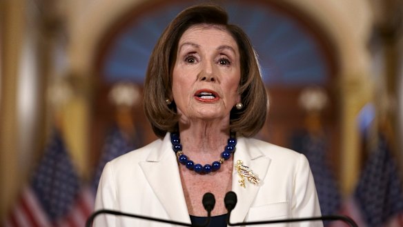 Nancy Pelosi announces that articles of impeachment will be drawn up against Donald Trump.