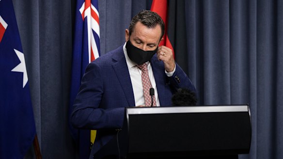 Mark McGowan announced an emergency press conference on Sunday
