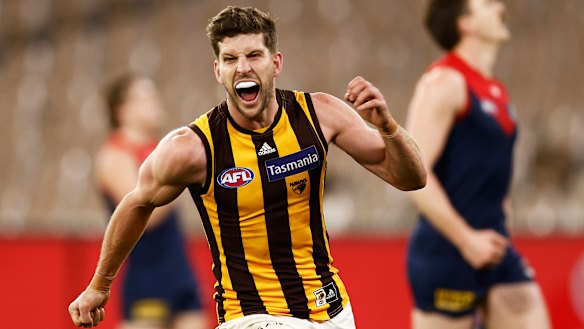 Luke Breust opted to remain at Hawthorn.