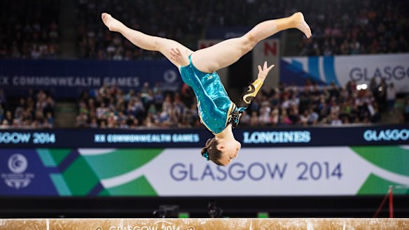 Mary-Anne Monckton at the 2014 Glasgow Commonwealth Games.