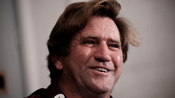 Back in charge: Returning Sea Eagles coach Des Hasler.