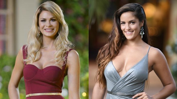 The Bachelor in Paradise stars Megan Marx and Elora Murger.