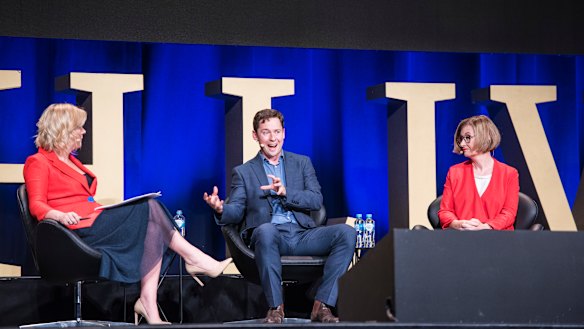 Lisa Davies, Nick McKenzie and Kate McClymont. 