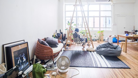 A small, but significant, number of younger people are living in industrial buildings, trading comfort and convenience for cheap rent. 