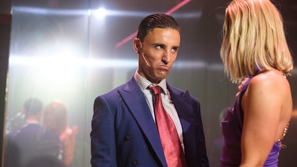 Ben Gerrard in American Psycho: The Musical, which was created from the most unpromising material.