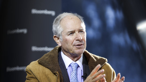 "You'll see a big V in terms of the economy going up for the next few months because it's been closed": Blackstone co-founder Stephen Schwarzman.