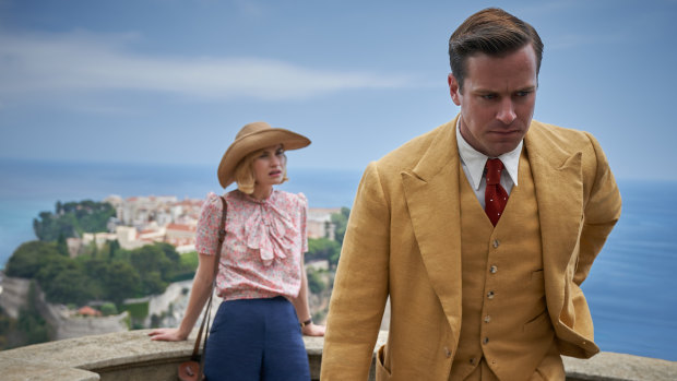 Lily James and Armie Hammer in Rebecca.