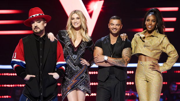 Guy Sebastian has joined Boy George, Delta Goodrem and Kelly Rowland as a Voice judge. 