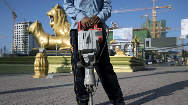 Chinese funds have transformed the Cambodian village of Sihanoukville near the site of the proposed military base.