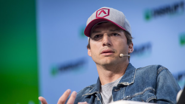 Ashton Kutcher is a fan of Clearview’s facial recognition technology.