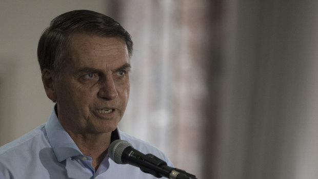 Brazil's president-elect Jair Bolsonaro.