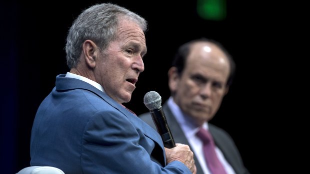 Former US President George W. Bush.