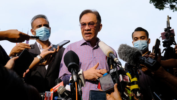 Anwar Ibrahim, founder and president of the People's Justice Party, wants to be prime minister of Malaysia.