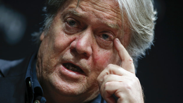 The report cites an interview with former chief strategist Steve Bannon.