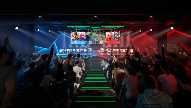 The Fortress e-sports stadium opening in Emporium Melbourne will cater to all audiences.