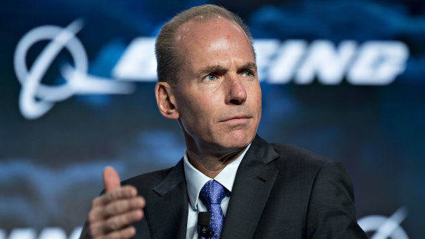 Boeing chief Dennis Muilenburg was criticised by the FAA earlier this month for pursuing an unrealistic schedule for the Max's return to service.