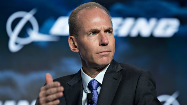 Boeing chief Dennis Muilenburg