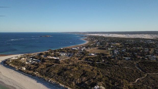 The wider area of the plant proposed for Lancelin, generally regarded as a tourist town. 