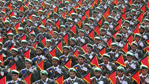 Iran's Revolutionary Guard.