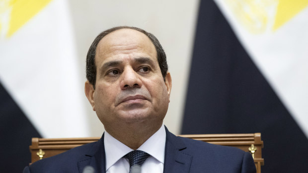 Egyptian President Abdel Fattah al-Sisi.