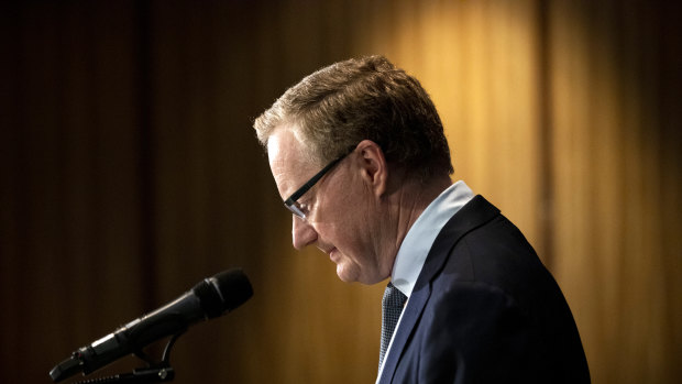 RBA governor Philip Lowe: "The path ahead is expected to be bumpy and there are some major cross-currents in the labour market at the moment."