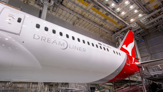 Qantas has been adding 787 Dreamliners to its fleet and is looking at the 777X-8. 