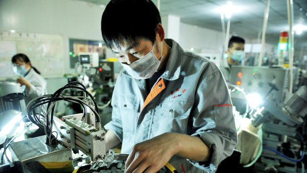 Chinese factories are restarting production as the country emerges from its coronavirus shutdown.