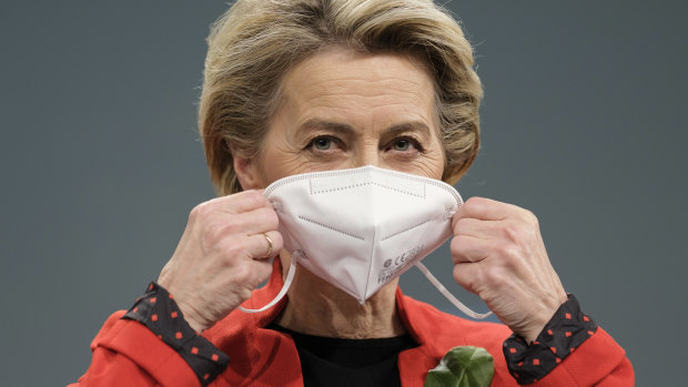 European Commission President Ursula von der Leyen has taken aim at the UK.