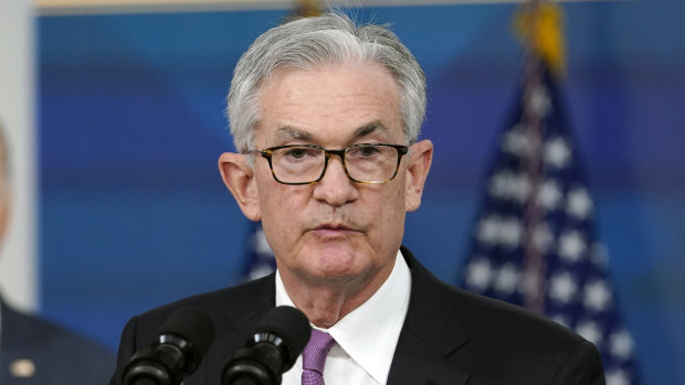 Fed chairman Jerome Powell has signalled that interest rates will rise earlier than expected.