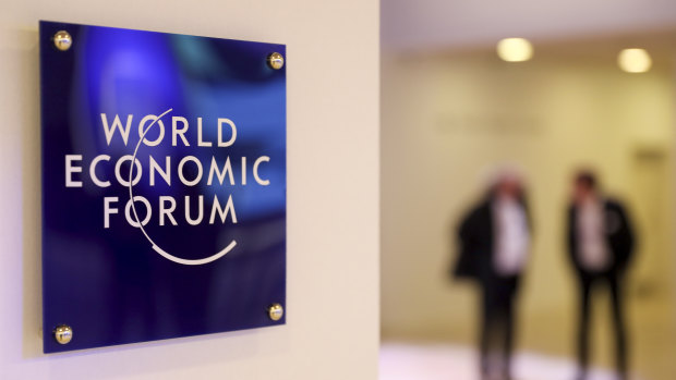 It has been a gloomy start to the World Economic Forum in Davos. 