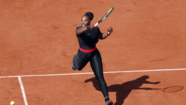 Serena's controversial 'catsuit'.