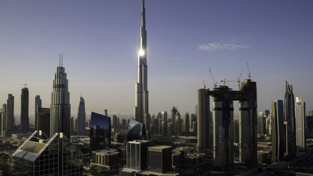 The Burj Khalifa in Dubai is home to the world's first Armani Hotel, luxury offices and residences.