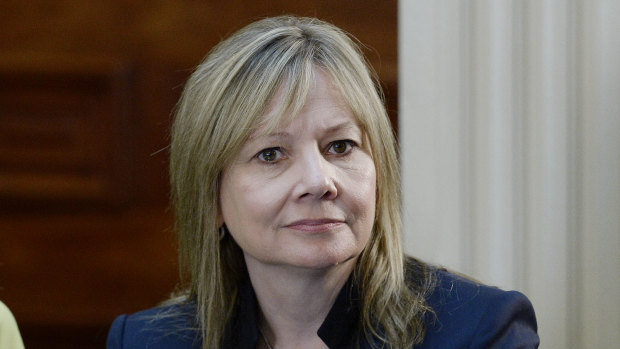 Mary Barra, chairwoman and chief executive officer of General Motors.