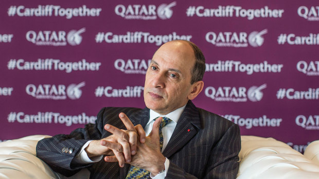 Qatar Airways' chief executive Akbar al-Baker says the company is running low on cash.