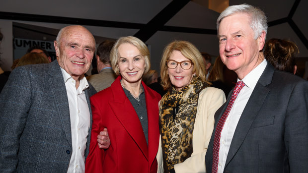 From left: Paul Little, Jane Hansen, Tracey Sisson and Andrew Sisson.