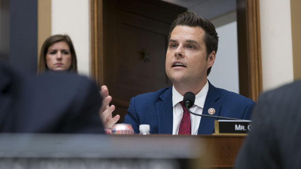 Republican Matt Gaetz echoed the President's complaints that Mueller's investigation was a witch hunt.